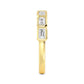 9K Yellow Gold Lab Grown Diamond Ring0.75 ctw R60538EM-0.75CT