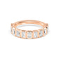 9K Rose Gold Lab Grown Diamond WEDDING BANDS 1.74 ctw R60539EM-1.88CT