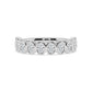 9K White Gold Lab Grown Diamond WEDDING BANDS 0.54 ctw R60539OV-0.50CT