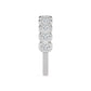 9K White Gold Lab Grown Diamond WEDDING BANDS 0.54 ctw R60539OV-0.50CT