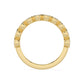 9K Yellow Gold Lab Grown Diamond WEDDING BANDS 0.54 ctw R60539OV-0.50CT