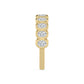 9K Yellow Gold Lab Grown Diamond WEDDING BANDS 0.54 ctw R60539OV-0.50CT