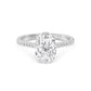 10K White Gold Lab Grown Diamond Solitaire Rings 2.00 ctw R60541OV-2