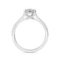 10K White Gold Lab Grown Diamond Solitaire Rings 2.00 ctw R60541OV-2