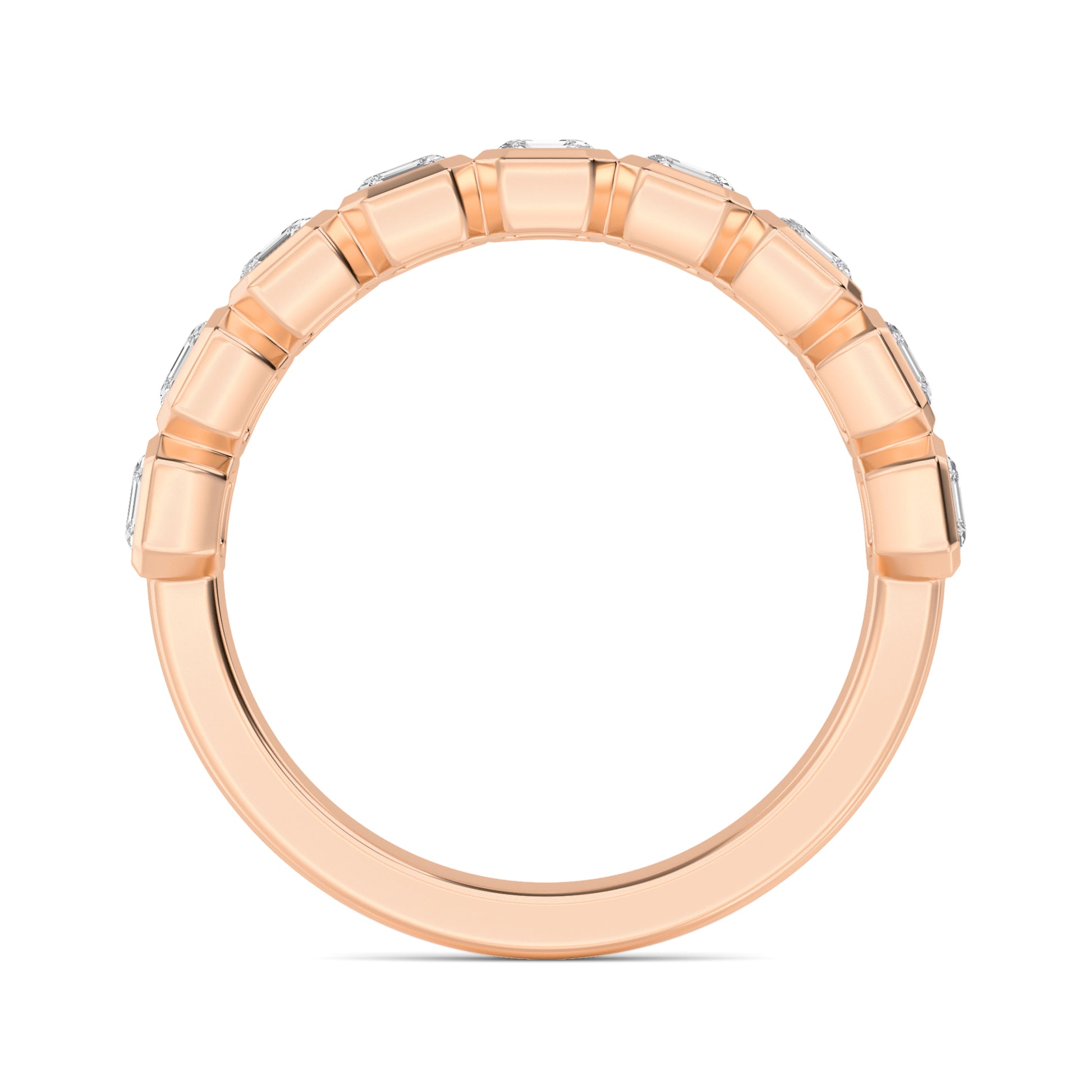 9k Rose Gold Lab Grown Diamond Ring1.50 ctw R60559ASS-1.50CT