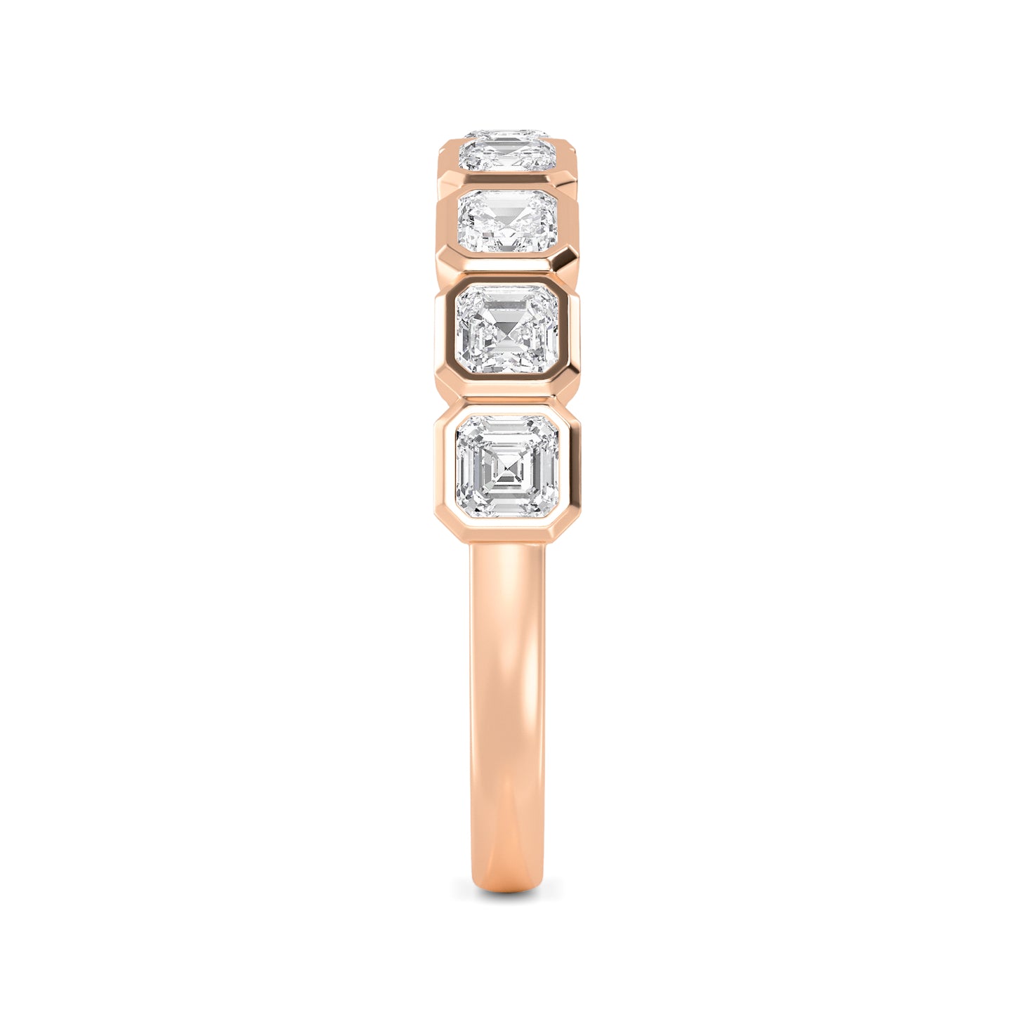 9k Rose Gold Lab Grown Diamond Ring1.50 ctw R60559ASS-1.50CT