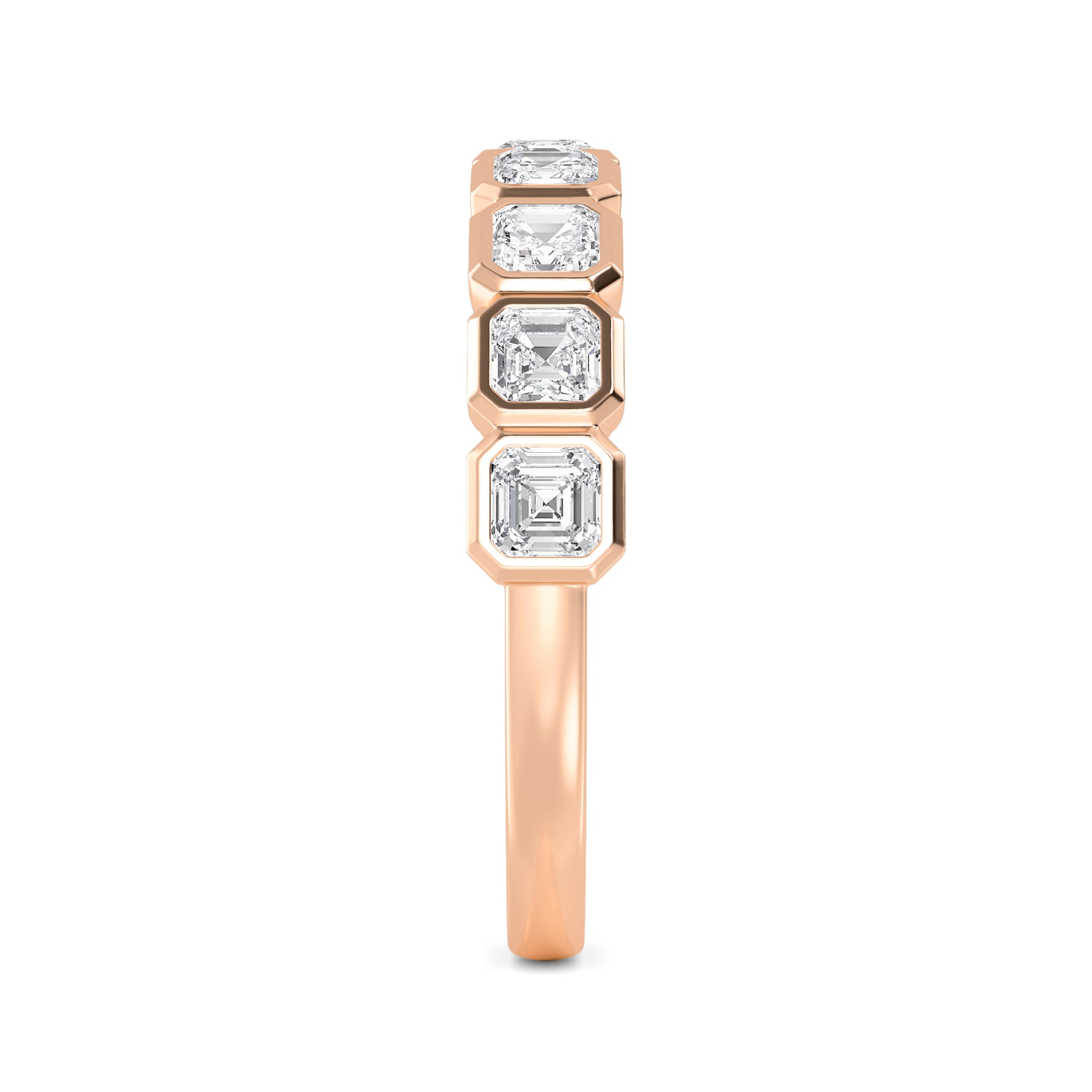9k Rose Gold Lab Grown Diamond Ring1.50 ctw R60559ASS-1.50CT