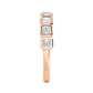 9k Rose Gold Lab Grown Diamond Ring1.50 ctw R60559ASS-1.50CT