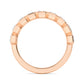 9K Rose Gold Lab Grown Diamond RING 2.24 ctw R60559ASS-2.25CT