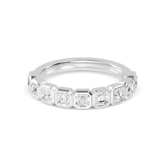 9K White Gold Lab Grown Diamond RING 2.24 ctw R60559ASS-2.25CT