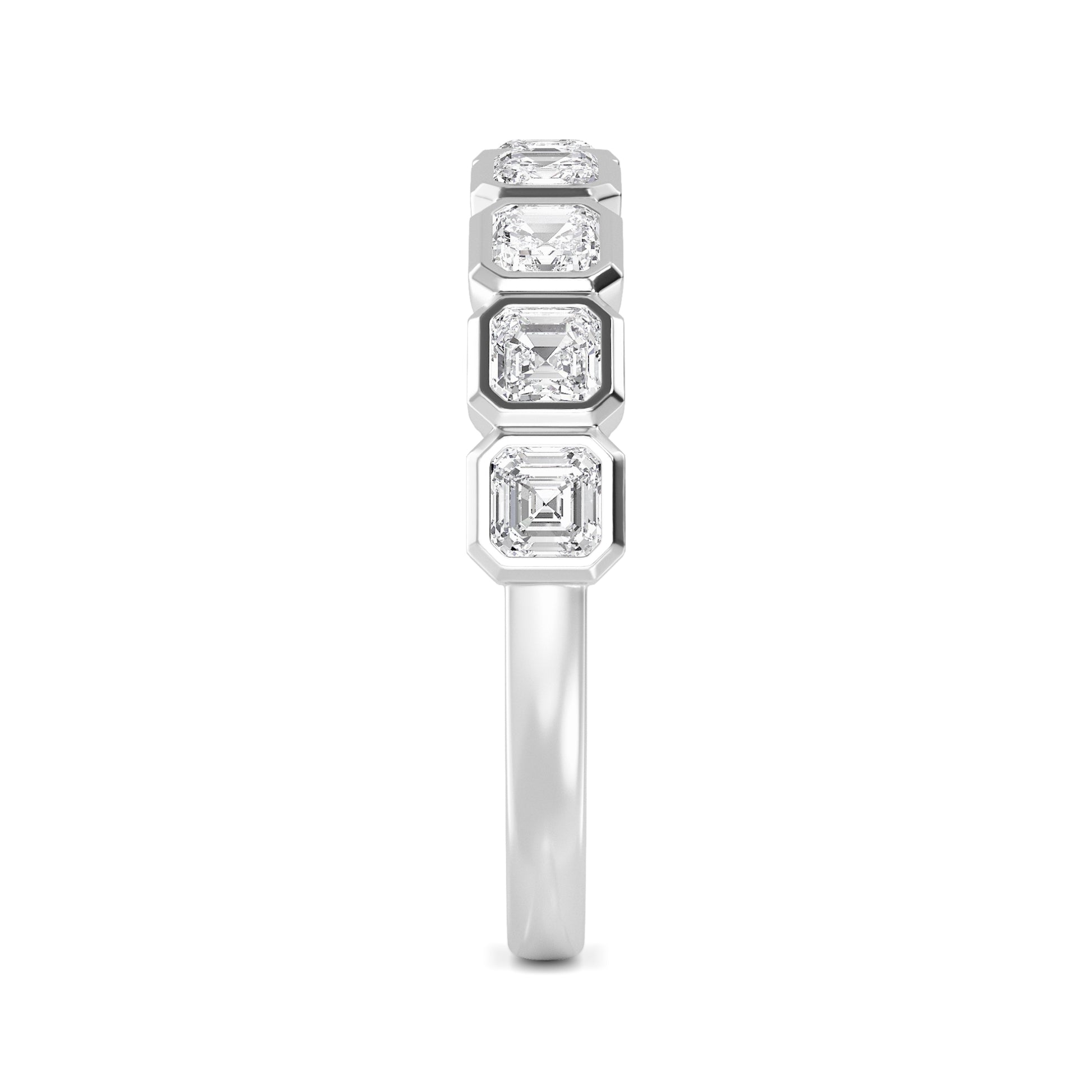 9k White Gold Lab Grown Diamond Ring1.50 ctw R60559ASS-1.50CT