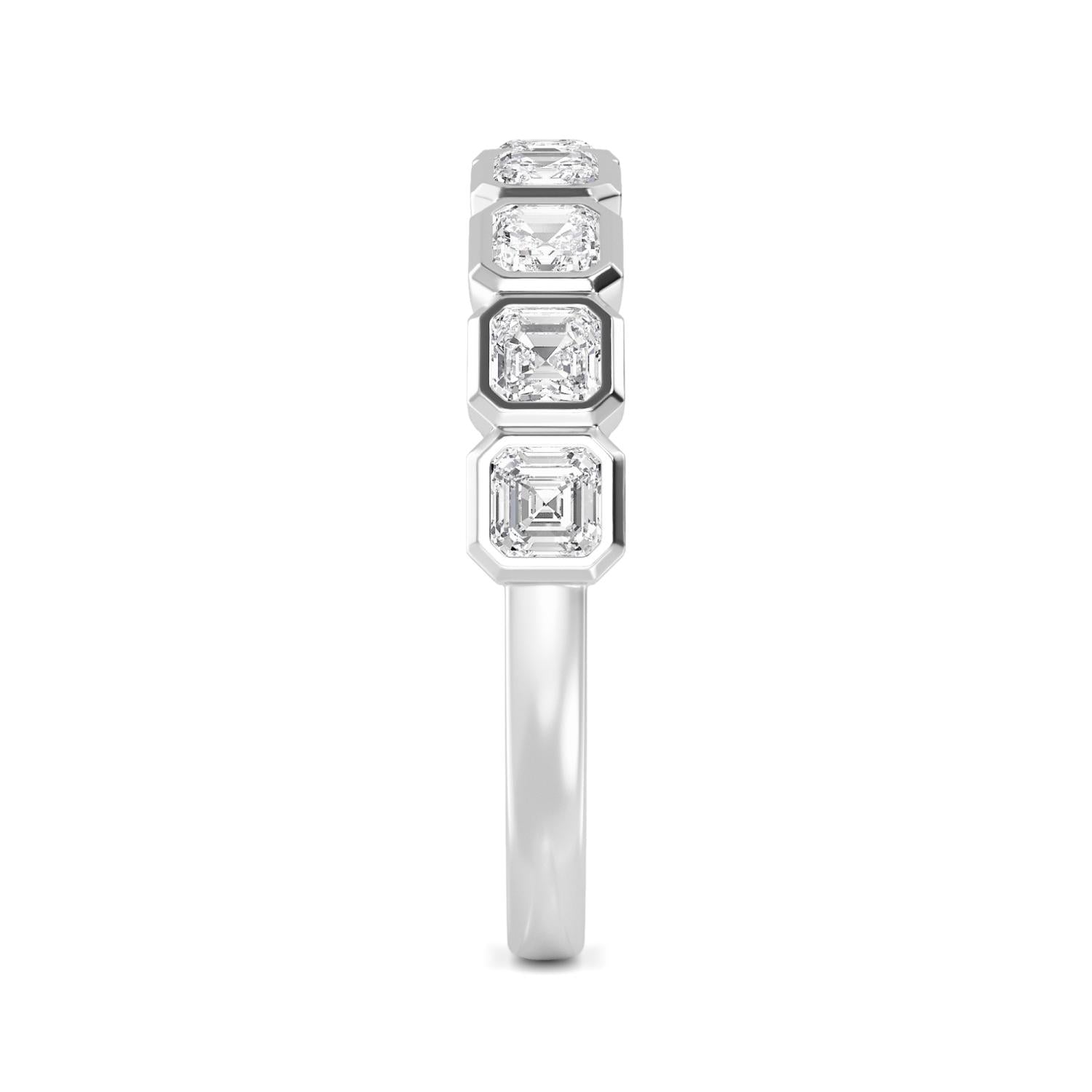9K White Gold Lab Grown Diamond RING 2.24 ctw R60559ASS-2.25CT