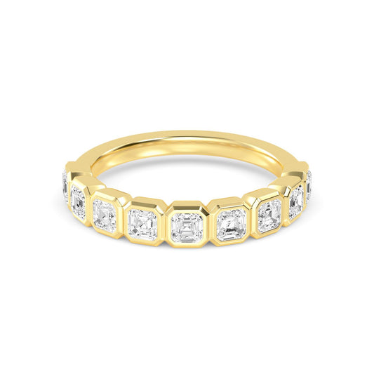 9K Yellow Gold Lab Grown Diamond RING 2.24 ctw R60559ASS-2.25CT