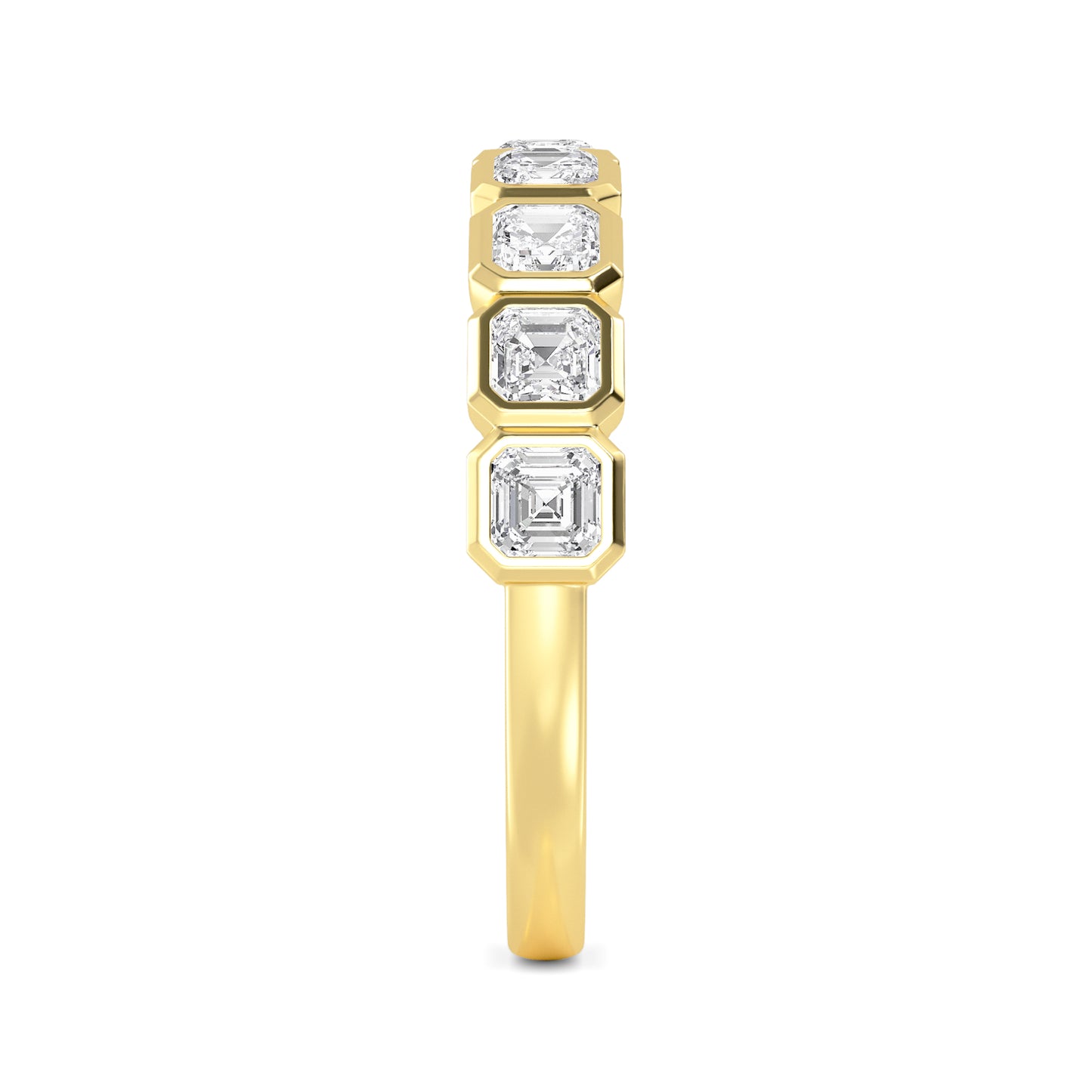 9K Yellow Gold Lab Grown Diamond Ring1.50 ctw R60559ASS-1.50CT