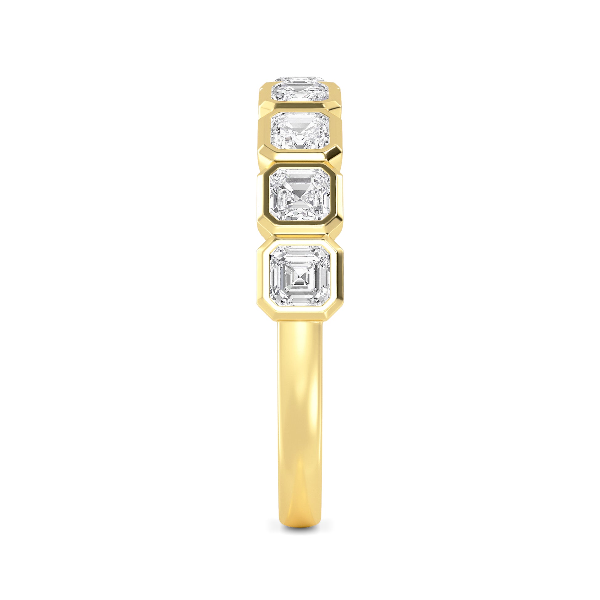 9K Yellow Gold Lab Grown Diamond Ring1.50 ctw R60559ASS-1.50CT