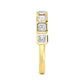 9K Yellow Gold Lab Grown Diamond Ring1.50 ctw R60559ASS-1.50CT