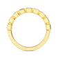 9K Yellow Gold Lab Grown Diamond RING 2.24 ctw R60559ASS-2.25CT