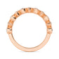 9k Rose Gold Lab Grown Diamond Ring1.10 ctw R60561PE-1.10CT