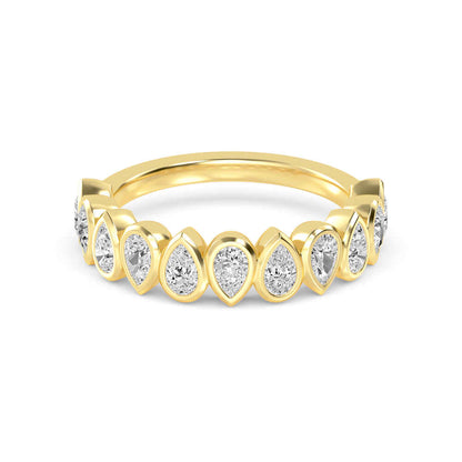 9K Yellow Gold Lab Grown Diamond Ring1.10 ctw R60561PE-1.10CT