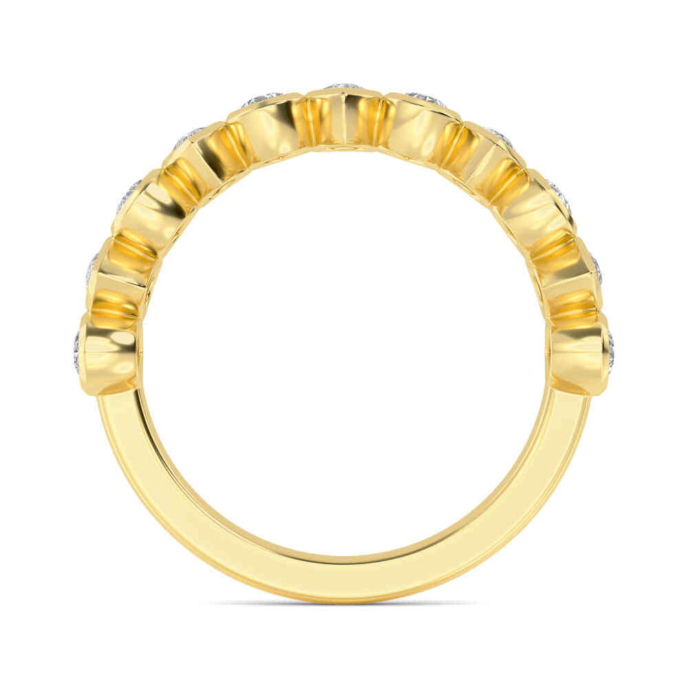 9K Yellow Gold Lab Grown Diamond Ring1.10 ctw R60561PE-1.10CT