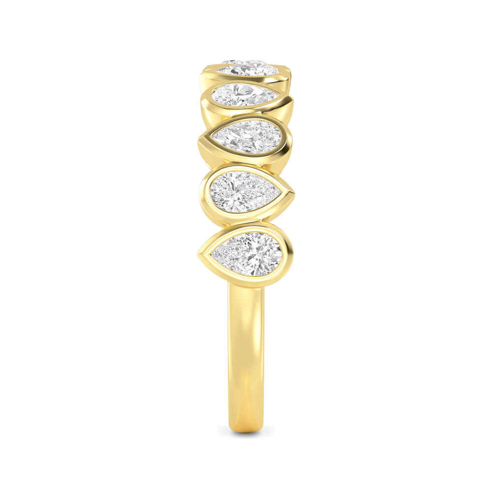 9K Yellow Gold Lab Grown Diamond Ring1.10 ctw R60561PE-1.10CT