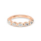 9k Rose Gold Lab Grown Diamond Ring1.10 ctw R60562PE-1.10CT