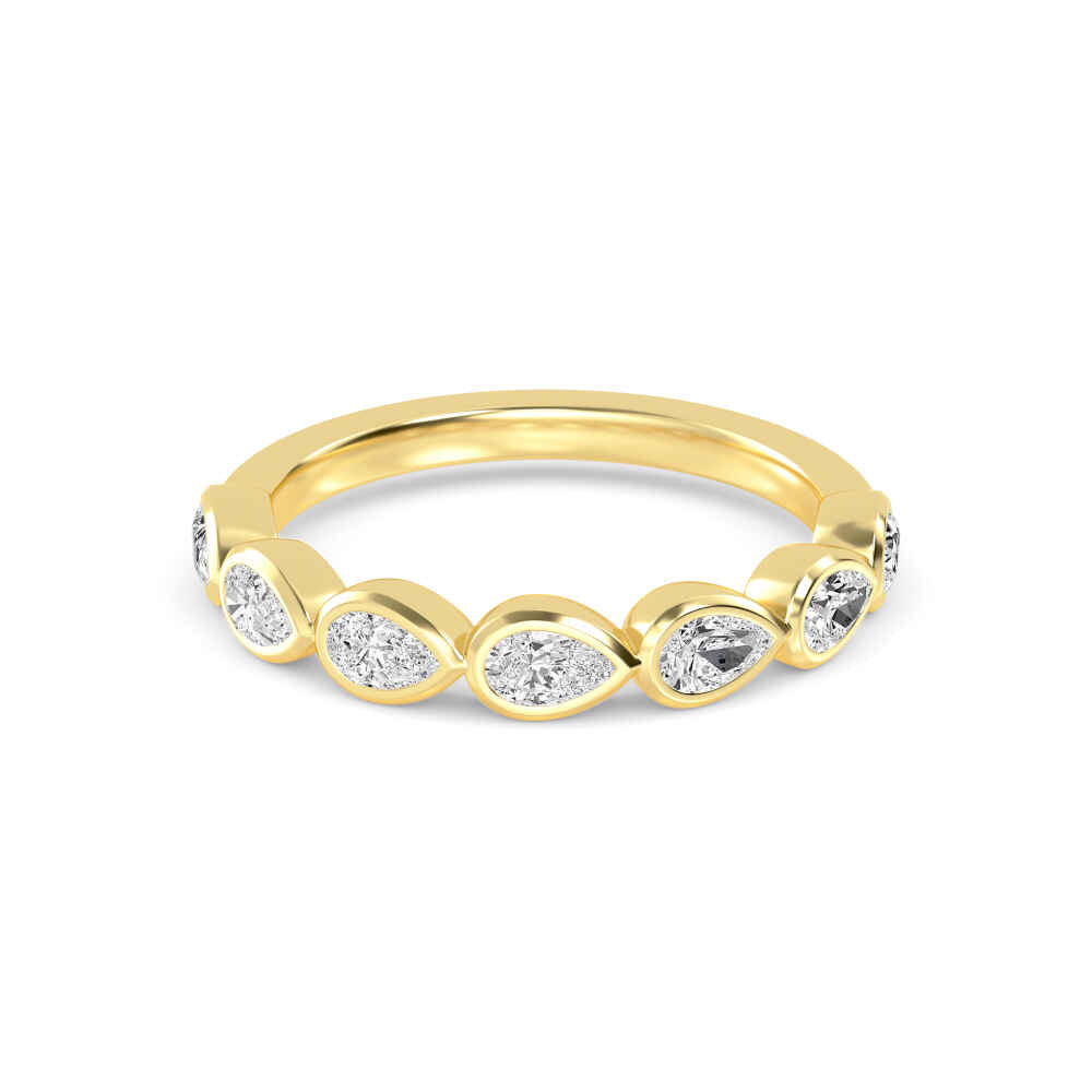 9K Yellow Gold Lab Grown Diamond Ring1.10 ctw R60562PE-1.10CT