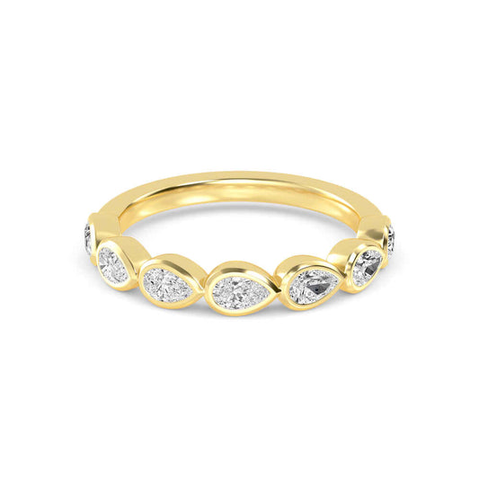 9K Yellow Gold Lab Grown Diamond Ring1.10 ctw R60562PE-1.10CT