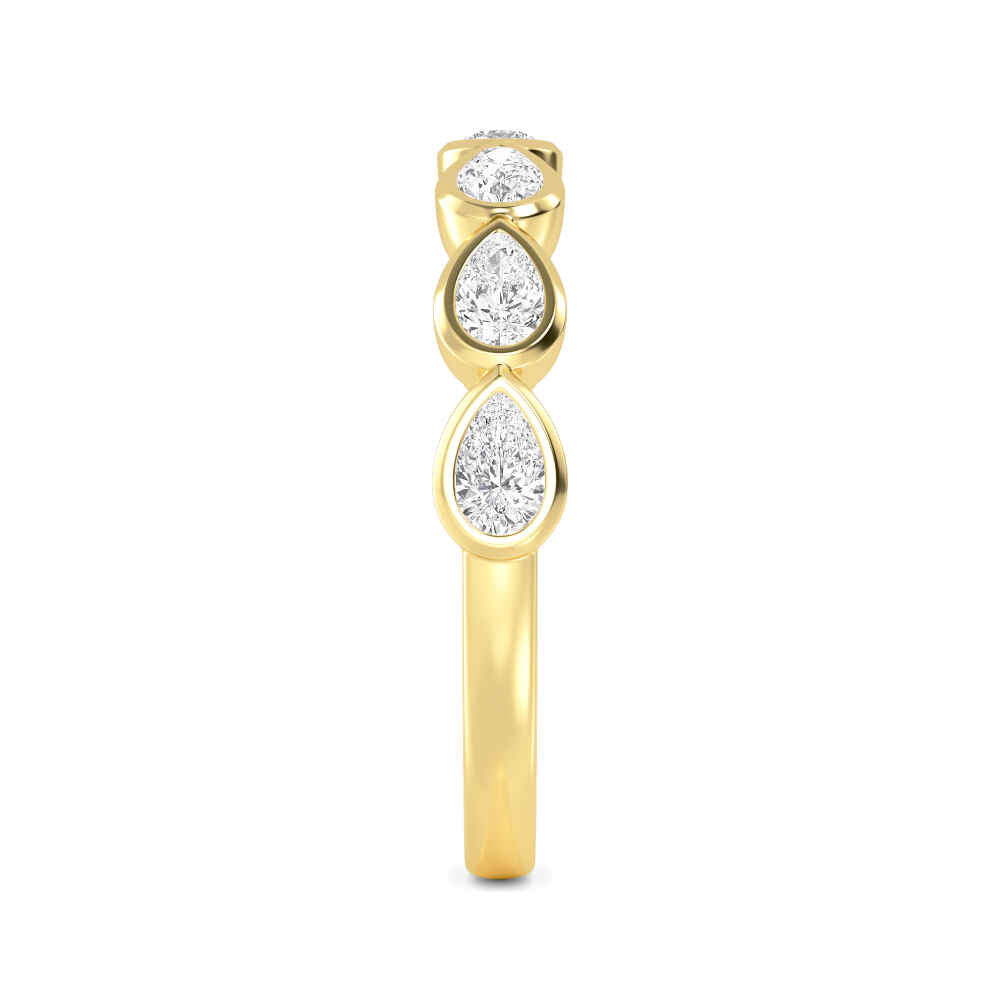 9K Yellow Gold Lab Grown Diamond Ring1.10 ctw R60562PE-1.10CT
