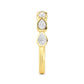9K Yellow Gold Lab Grown Diamond Ring1.10 ctw R60562PE-1.10CT