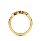 9K Yellow Gold Lab Grown Diamond RING 0.66 ctw R60563MS-0.68CT