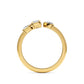 9K Yellow Gold Lab Grown Diamond RING 0.61 ctw R60568MS-0.63CT