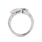 9K White Gold Lab Grown Diamond RING 1.55 ctw R60648