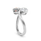 9K White Gold Lab Grown Diamond RING 1.55 ctw R60648