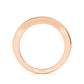 9k Rose Gold Lab Grown Diamond Bands R60819-0.88CT