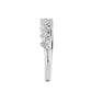 9k White Gold Lab Grown Diamond Bands R60819-0.88CT