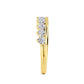 9K Yellow Gold Lab Grown Diamond Bands R60819-0.88CT