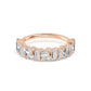 9k Rose Gold Lab Grown Diamond Bands R60823-1.20CT