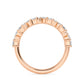 9k Rose Gold Lab Grown Diamond Bands R60823-1.20CT