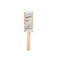 9k Rose Gold Lab Grown Diamond Bands R60823-1.20CT