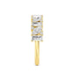 9K Yellow Gold Lab Grown Diamond Bands R60823-1.20CT