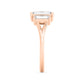 9K Rose Gold Lab Grown Diamond RING 1.34 ctw R60927-1.33CT