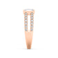 9K Rose Gold Lab Grown Diamond RING 0.81 ctw R60938-0.83CT