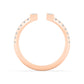 9K Rose Gold Lab Grown Diamond RING 0.81 ctw R60938-0.83CT