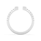 9K White Gold Lab Grown Diamond RING 0.81 ctw R60938-0.83CT