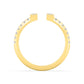9K Yellow Gold Lab Grown Diamond RING 0.81 ctw R60938-0.83CT