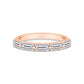 9K Rose Gold Lab Grown Diamond RING 1.02 ctw R60941-1