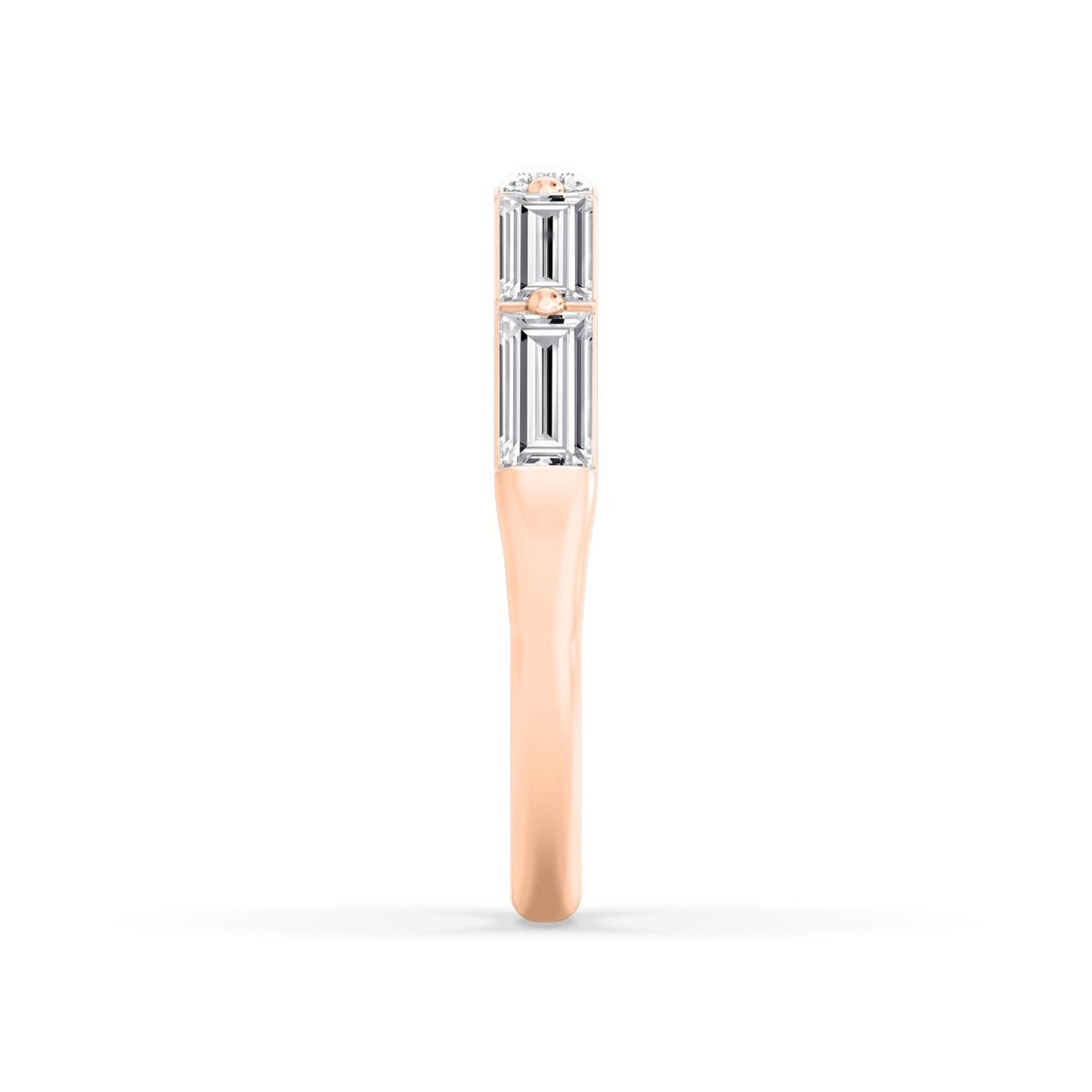 9K Rose Gold Lab Grown Diamond RING 1.02 ctw R60941-1