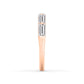 9K Rose Gold Lab Grown Diamond RING 1.02 ctw R60941-1