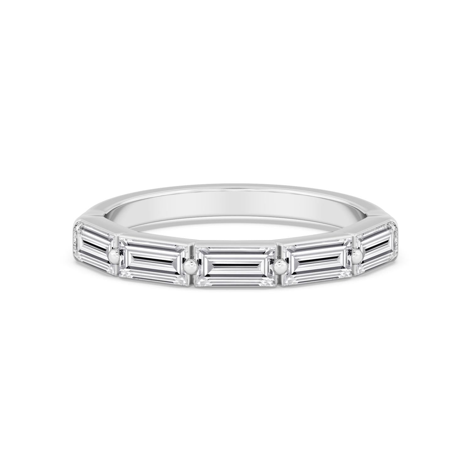 9K White Gold Lab Grown Diamond RING 1.02 ctw R60941-1